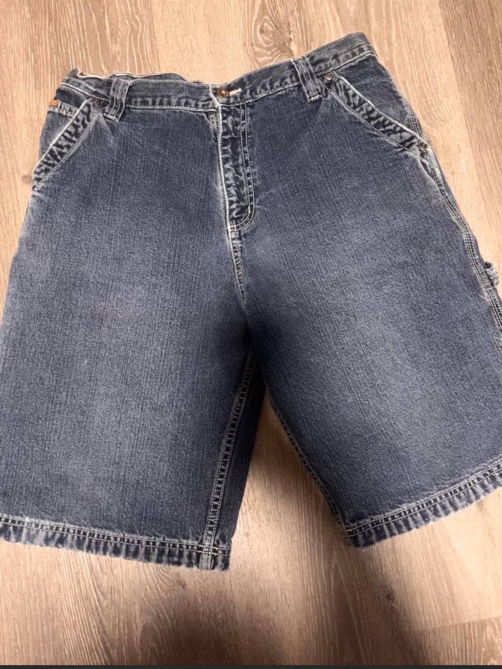 Urban Pipeline Carpenter Denim Jorts Dark Wash 18 Husky